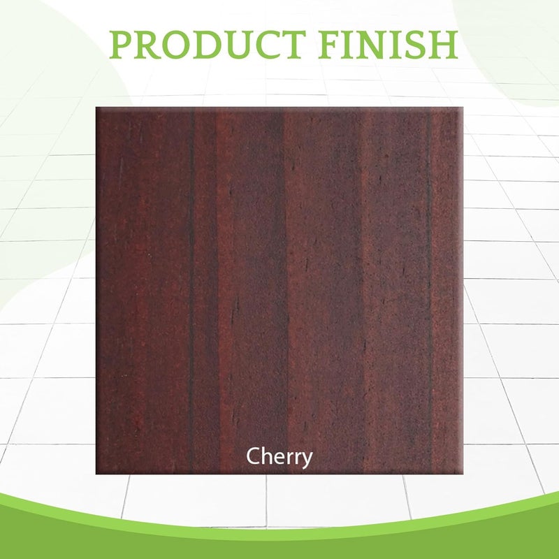 CC KITS Safety Guard Rail for Baby, Kids, and Children - Solid Wood Safety Bed Rail for Toddlers - Easy Installation - Premium Protection for Bunk, Twin, Full, Queen and King Size Beds - (Cherry) - Image 3